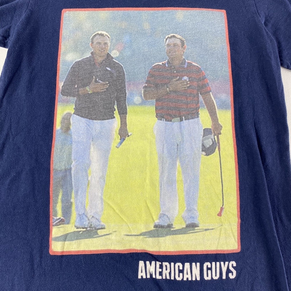 Barstool Sports Shirt Mens Small Blue Crew Golf Tee Stoolies‎ Adult